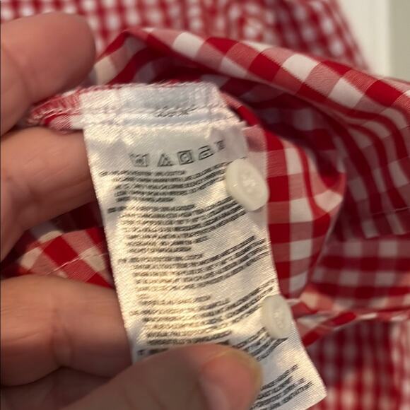 NWOT Chef Works Red Checkered Shirt - Picture 5 of 5